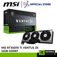 MSI GeForce RTX 5070 TI VENTUS 3X 16GB GDDR7 GRAPHICS CARD ( 912-V531-092 )