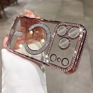 MAGSAFE CRYSTAL CASE SAMSUNG S25, S25 PLUS, S25 ULTRA, S25 EDGE, S25 FE