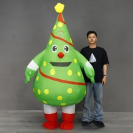 Inflatable Christmas Tree Cartoon Doll Costume Snowman Christmas Tree Cartoon Costume Christmas Day 