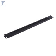 [Flameer] 1U 19" Rack Mount Network Brush Tidy Panel