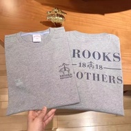 Brooks Brothers Men's Loose Letter Print Trendy Comfortable Short-Sleeved T-Shirt