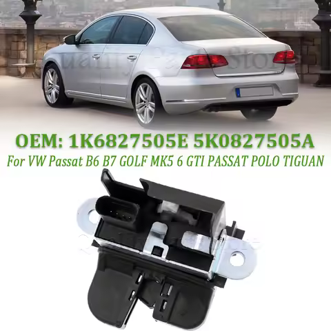 FOR VW GOLF MK5 MK6 TOURAN PASSAT B6 B7 REAR TAILGATE BOOT LOCK LATCH CATCH ACTUATOR 1K6827505E 5K08