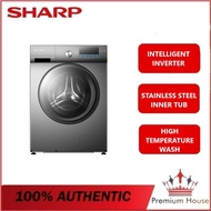 Sharp 7KG Inverter 5 Star Front Load Washing Machine ESFX7APG