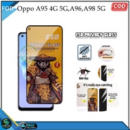 Tempered Glass Full Esd Spy Premium Oppo A95 4G 5G A96 A98 5G