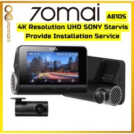 70mai A810S Dash Cam 4K Resolution Sony Starvis Lens Dual Vision Recorder with GPS ADAS DVR 70 Mai