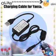 OLINI Interphone Charger Portable Durable Sports USB Cable Cradle for Yaesu VX5R/VX6R/VX7R/VX8R FT1D