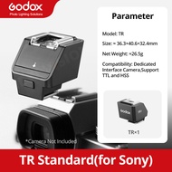 Godox Tr/FS-R TTL รองเท้าร้อนไรเซอร์สัมผัสเดียวพับได้รองเท้าร้อนสำหรับ IT30Pro/IT20/IT22/IM30/IM20/I