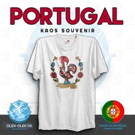 YA Souvenir Portugal T-Shirt - Welcome to Portugal, I Love Portugal, Barcelos Rooster Symbol, Happy 