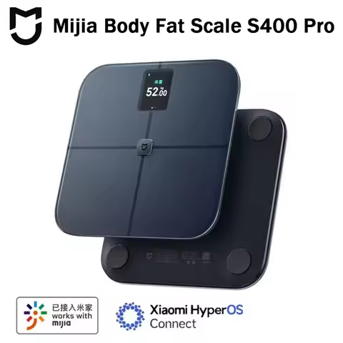 Mijia Body Fat Scale S400 Pro 3.5inch TFT Color Screen Bluetooth 5.1 Smart Home Body Composition Sca
