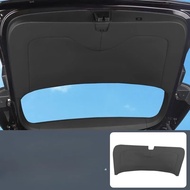 yolandd รถสำหรับ Zeekr 009 2024-2025 Anti-kick Carbon Trunk Pad ปัจจุบันสภาพอากาศป้องกันฝุ่นป้องกัน 