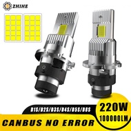 D1S D3S D5S D4S D4R D2R D2S LED Headlight Bulbs 6500K White Conversion Kit Plug and Play Xenon HID R