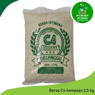 New Beras C4 Kemasan 2,5 Kg