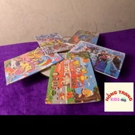 3D painting set, 5 random images, 30 pieces