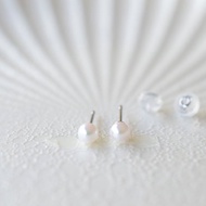 Akoya珍珠耳環 海水Akoya珍珠 日本製造 輕珠寶 耳針