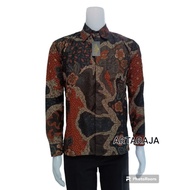 KEMEJA Men's Long Sleeve Shirt Batik Shirt For Adult Men