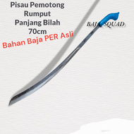 pisau panjang bilah 70cm bahan baja per asli