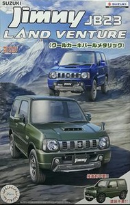 FUJIMI 06629 新系列 接着劑不要 塗裝不要 第十三彈 鈴木 JIMNY (酷卡其珍珠金屬色) 拼裝模型 1/24 NO GLUE NO PAINT SERIES CAR NEXT #013