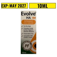 Evolve HA 0.2% Eye Drops 10ml – Preservative-Free Hydration & Relief for Dry, Irritated Eyes