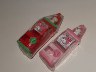 珍藏稀少 Sanrio ＞先下拍 才回覆ㄑYujin melody ONE PAIR Rare 扭蛋機 1對共2件 微玩 微型玩具 難得有同款一對. Vintage Toy Home Decorati