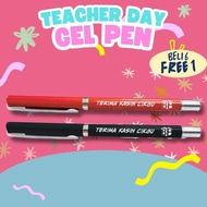 TBF 2025 Teacher Day Premium Gel Pen Hari Guru Hadiah Khas Erasable Pen untuk Guru Hari Guru Teacher