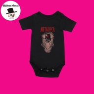 METALLICA SPIDER baby clothes BAND baby t-shirt/ jumpsuit/ baby jumper/ baby jumpsuit/ baby bodysuit