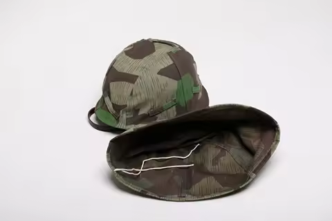 WW2 E.M.D .German splinter camouflage helmet cover