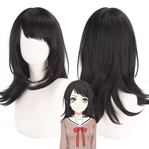 Anime Ave Mujica Timoris Cosplay Wig Yahata Umiri Role Play Wig Heat Resistant Synthetic Hair Wigs