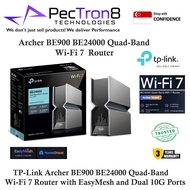 TP-Link Archer BE900 BE24000 Quad-Band Wi-Fi 7 Router with Dual 10G PortsTP-Link