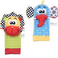 Infant Socks Wrist Rattle Toys Baby Toys 0-12 Months Newborn