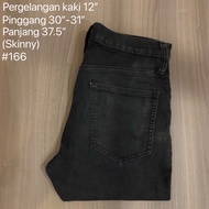 bundle seluar panjang lelaki/Jeans/hitam/bergetah/fesyen/pakaian kasual/men pants/Jeans/skinny/black/fashion/casual