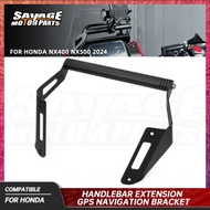 2024 NX400 NX500 Handlebar Extension GPS Navigation Bracket For Honda NX400 NX500 NX 400 500 Motorcy