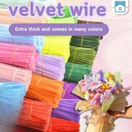 Chenille Stems Stick Cleaners Kids Educational Toys Handmade Colorful Chenille Stems Pipe for DIY Cr