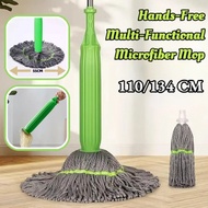 Dehydrated Mop Self Twisting Rotating Mop Microfiber Hand Wash Free Floor Mop Home Cleaning Tool