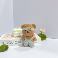 【Vinnatsu】Teddy Bear Bag Charm Gantungan Kunci Beruang Boneka Liontin Gantungan Tas Lucu Imut Plush