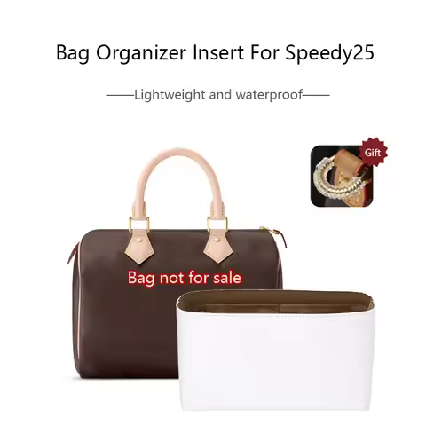 Bag Organizer Insert For Lv Speedy25 Bag Lightweight Bag Insert Storage Waterproof Bag Support Bag R