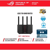 ASUS RT-BE92U BE9700 Tri-band WiFi 7 Router, supports new 320MHz bandwidth & 4096-QAM, Multi-link op
