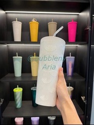 Starbucks 全新星巴克23周年海洋貝母珠光澤簡約時尚冷飲杯星