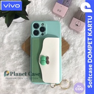 Softcase Dompet Kartu Vivo [CDP-Vivo] Y02 Y16 Y35 Y22 Y91 Y91c Y1s Y15s Y12 Y15 Z1 PRO Y71 Y81 Y20 Y