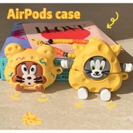 Tom and Jerry Cheese Cute AirPod Case AirPod Pro AirPod Pro 2 AirPod 1 2 3