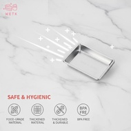 [WETK] 100Pcs Disposable Sauce Dish Practical Sushi Seasoning Tray Mustard Bowl Dipping Plates Food 