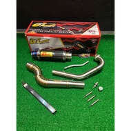 EXHAUST OPEN CARBON ORIGINAL GL RACING LC135/Y15ZR