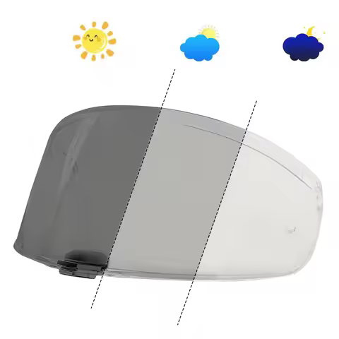 helmet Photochromic Visor For LS2 FF811 Vector II Citation II