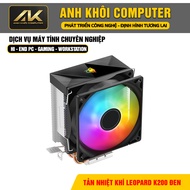 Leopard K200 92mm air cooler, RGB (1200, 1700, AM4, AM5)