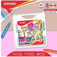 GREEBEL Crayon 55 Colors Kids Oil Pastel Coloring Crayon Set