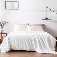 THXSILK Lightweight Pure Mulberry Silk Comforter, Grade 7A Long Strand Silk Filling with 100% Cotton
