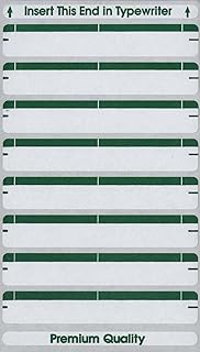 MACO Green File Folder Labels, 9/16 x 3-7/16 Inches, 248 Per Box (FF-L6)