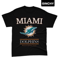 NFL Miami Dolphins T-Shirt Inspired _ NFL _ Dolphins _ Casual _ T-Shirt _ Unisex