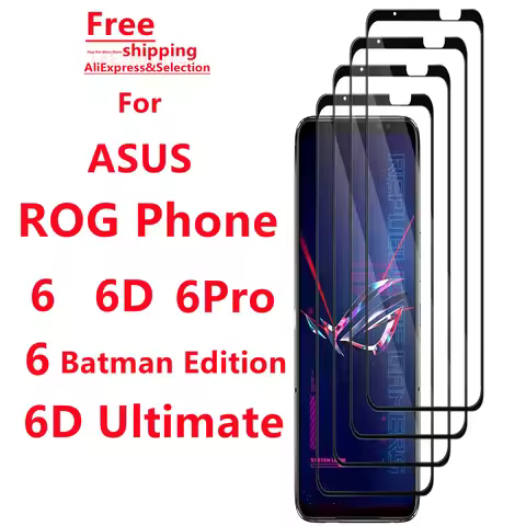 Tempered Glass For ASUS ROG Phone 6/6 Pro/ 6D/ 6D Ultimate 6 Batman Edition Screen Protector Glass F