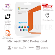 Lisensi Microsoft Office 2016 Pro Plus Original – 1 PC | Aktivasi Seumur Hidup | 100% Garansi | Bisa