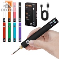 510 Thread Battery Cart Pen Smart Power Tool Electric Soldering Iron Pen Solder Repair Tools (No Sol
